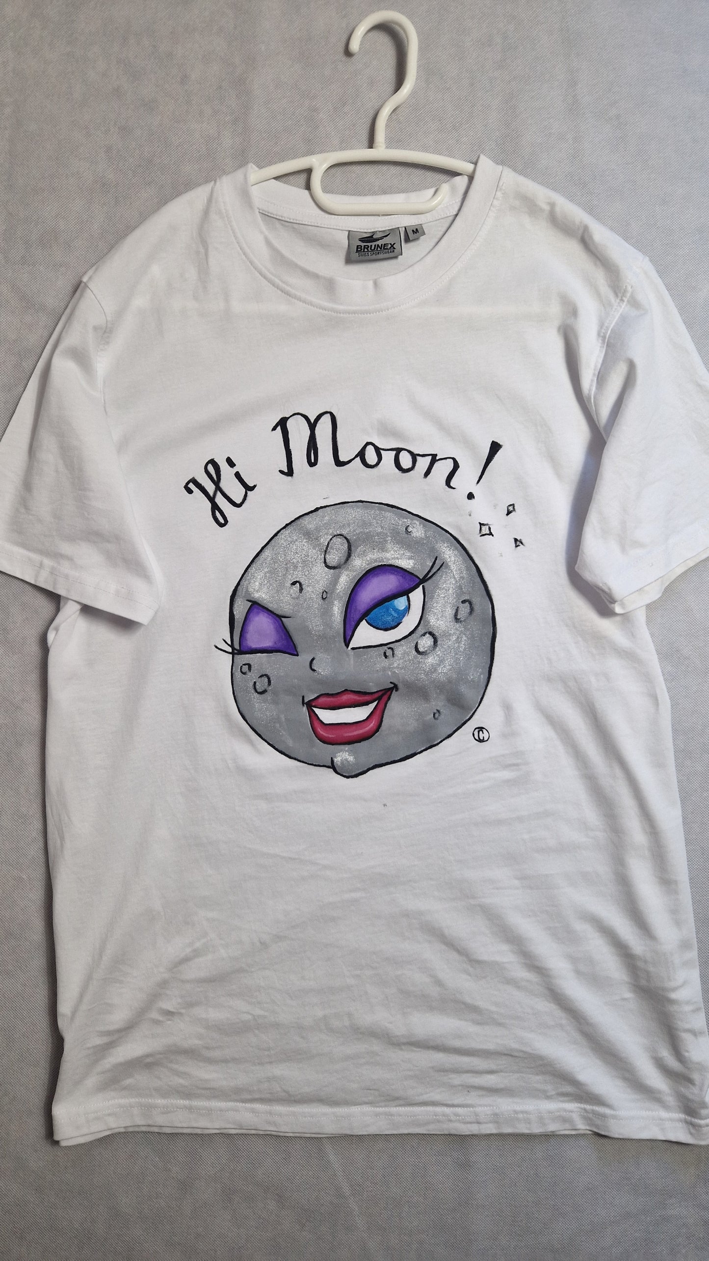 T-Shirt Hi Moon Bye Moon